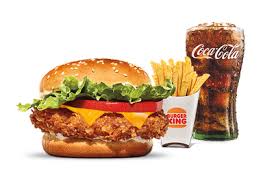 Crispy Chicken Cheese Burger